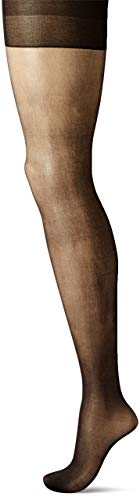 Hanes womens Hanes Women's Hanes Curves Silky Sheer Pantyhose Hsp002 Hosiery, Black, 1X-2X US