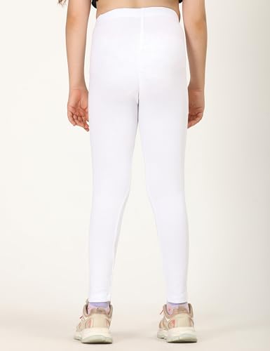 Image of ZION Leggings for Girls - Cotton Regular Fit Ankle Length | Soft & Comfortable | Perfect for Every Occasion - School, Play & Beyond | Multiple Sizes & Colors