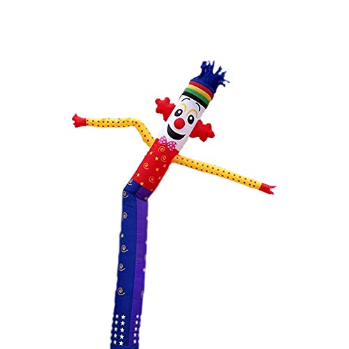 20 pies de Aire de Marionetas Fantasma bailarín Inflable del Brazo del Tubo de Cola, extraño Wave Hombre de Halloween de Trapecio, adecuados for la decoración Sin 18En soplador, r yqaae (Size : T)