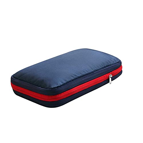 MZAW Sac de Rangement Pliable Sac à glissière de Voyage Compression Compression Pratique Sac de Voyage Grand Sac de Rangement Convient aux Sacs de Rangement saisonniers (Color : BU, Size : 35x22x4cm) Cover
