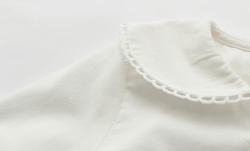 Mud Kingdom Little Girls Corduroy Shirt Button Down Long Sleeve Lace Collar4