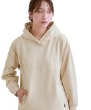 [ニッセン] ロングパンツ レディース moz(モズ) スエード調フーディートレーナー 大きいサイズ有 アイボリー S