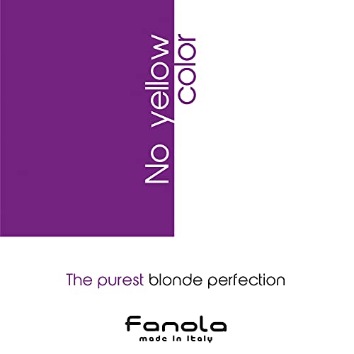 Fanola No Yellow Shampoo 33.8Oz / 2Pk - Color Depositing Purple Shampoo For Blonde, Silver, Gray, And Highlighted Hair - Anti Brass Shampoo Toner To Remove Yellow Tones & Brassiness From Bleached Hair #TOP7