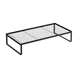 [Aishaba]モニター台 パソコン台 卓上 メッシュ放熱設計 耐荷重20kg 頑丈 滑り止め パソコンスタンド 金属製 組み立て不要 ノートパソコンスタンド 有孔ボード 姿勢改善 肩こり対策 卓上収納 文具収納 勉強部屋 ホームオフィス用