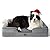Bedsure Large Orthopedic Dog Bed, Bolster Dog Beds for Large Dogs - Foam Sofa with Removable Washable Cover, Waterproof Lining and Nonskid Bottom Couch