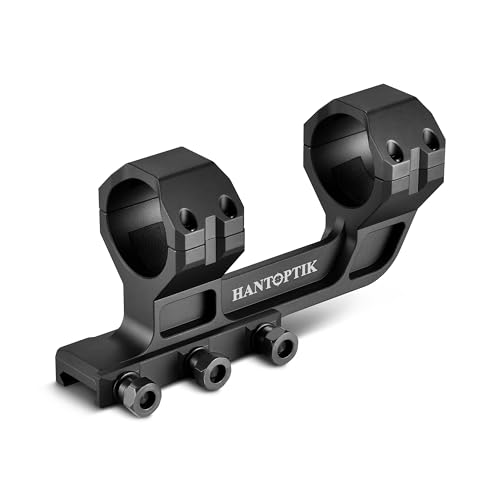 Slim Profile Series 34mm Scope Mount Dual Ring Offset Cantilever Mount,Secure Reliable and Lightweight Aluminum