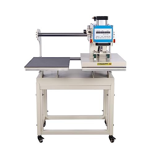 Prensa térmica neumática 16x24 dual para camisetas