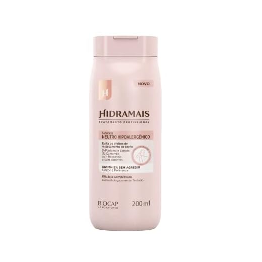 Hidramais Sabonete 200 Ml Neutro Hipoalergenico -