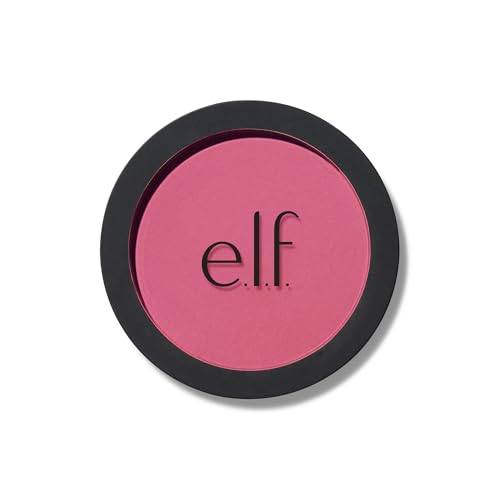 e.l.f. Primer-Infused Blush, Langanhaltendes & Budge-Proof Make-up, Leichtes Gefühl & Mittlere Deckkraft, Vegan & Tierversuchsfrei, Always Vibrant