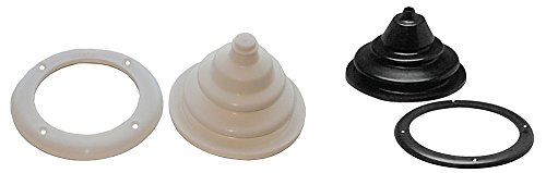 Soufflet pour cable ø hors tout 150mm, ø d'encastrement 120mm,hauteur 110mm couleur noire.