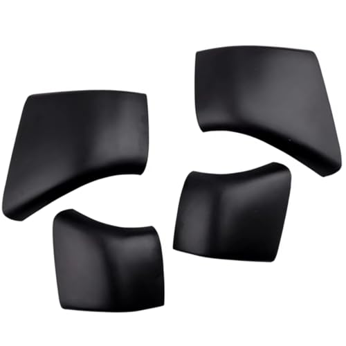 Barres de toit Tesla Model 3 2017-2020 : lot de 4 embouts noirs de rechange robustes