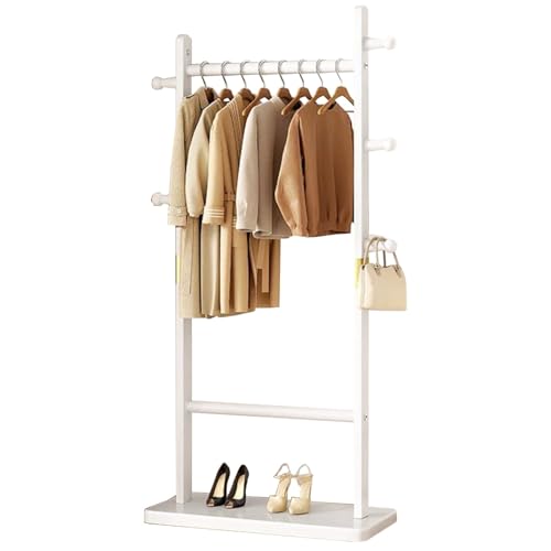 Elegante perchero de madera maciza con acabado premium para entradas sofisticadas 2