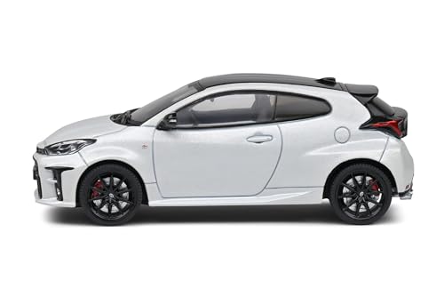 ModelToyCars Yaris GR 1.6l Turbo 2020 1:43 Blanco miniatura 2