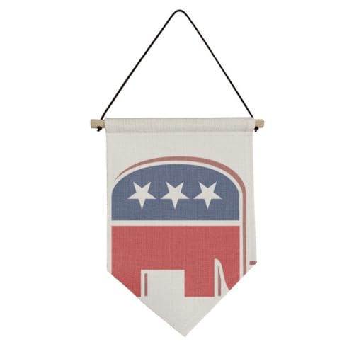 Drapeau en toile éléphant idéal pour créer une ambiance zen dans votre salon