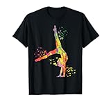 Photo Gallery floor gymnastics team equipment gymnasts coaches - maglietta ginnastica ritmica bambini ragazze - t-shirt con manica corta - taglia s - nero, multicolore - design unico acquerello spruzzi Photo Gallery floor gymnastics team equipment gymnasts coaches - maglietta ginnastica ritmica bambini ragazze - t-shirt con manica corta - taglia s - nero, multicolore - design unico acquerello spruzzi