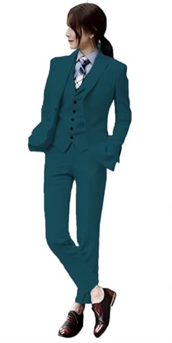 youcai Womens Tuxedo 3 Pcs Outfits for Women Dress Suits