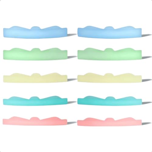 Genérico Molde para Lash Lifting Bobs Pads Permanente de Cílios Colorido Silicone Lavável Reutilizáv