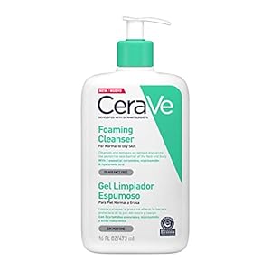 L’OREAL PARIS MB096221,Cerave Schuimende reinigingsgel, 473 ml, Foaming Moisturizer Wasgel voor dagelijks gebruik,473 ml…