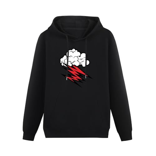 SOEO The Hellacopters Grace Cloud Red Hoody Black M