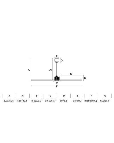 Faro 33395 - JUST FAN Ventilatore da soffitto