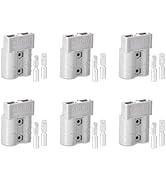 Wetterfestes Kabelset, 50 A, 8 für AWG, 600 V, Schnellverbindungsdraht, für den Außenbereich und Zuhause, Batteriekabel, Schnellverbindungs-Kits für Anderson-Stecker (1 m Wetterfestes Kabelset, 50 A, 8 für AWG, 600 V, Schnellverbindungsdraht, für den Außenbereich und Zuhause, Batteriekabel, Schnellverbindungs-Kits für Anderson-Stecker (1 m