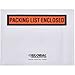 Global Industrial Packing List Envelopes W/Print, 4-1/2