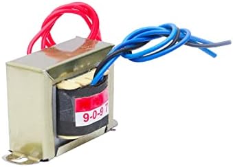 Electronic Spices Transformers 0-12, 12-0-12, 750MA AC Current Step Down Vertical Mount Electric Power Transformer (9-0-9AMP 750MA)