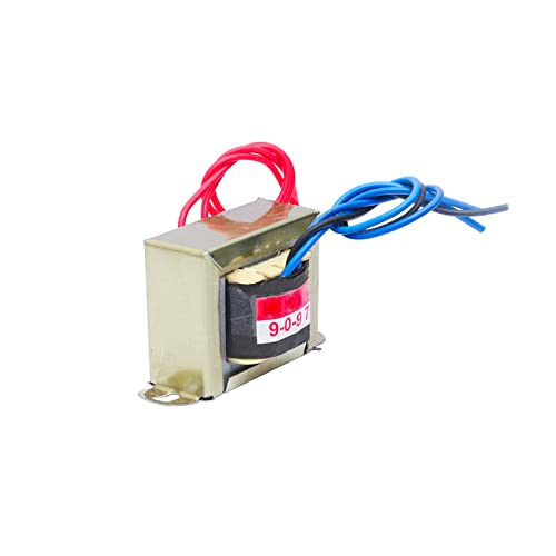 Electronic Spices Transformers 0-12, 12-0-12, 750MA AC Current Step Down Vertical Mount Electric Power Transformer (9-0-9AMP 750MA)