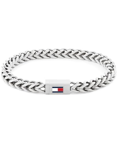 Pulsera de acero inoxidable Tommy Hilfiger para hombre miniatura 2