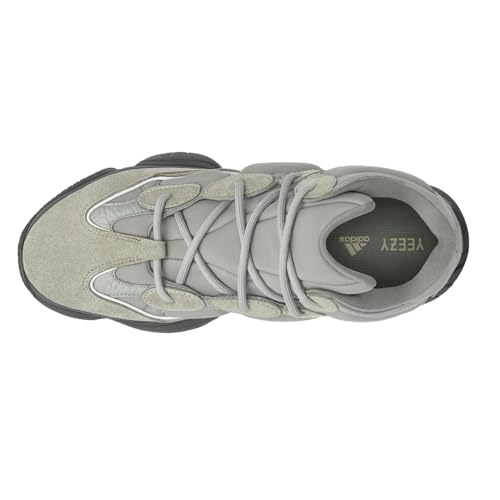 Image of adidas Mens Yeezy 500 High Sneakers Shoes Casual - Grey