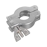KF16KF50 Vakuumklemme aus Aluminiumlegierung mit Halterung und Gummiring für Hochtemperaturanwendungen und stabile Leistung (KF16)