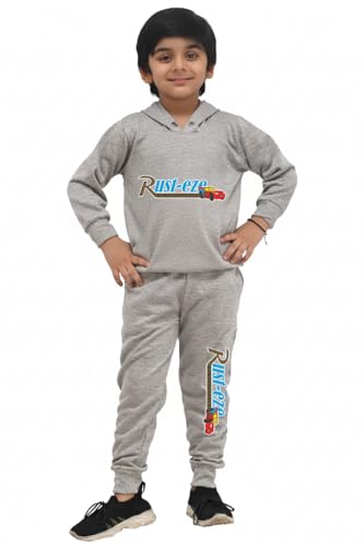 Image of Winter Sweatshirt or Hoodie with Lower Set | Kids clothing set for Boys(Pack of 1)