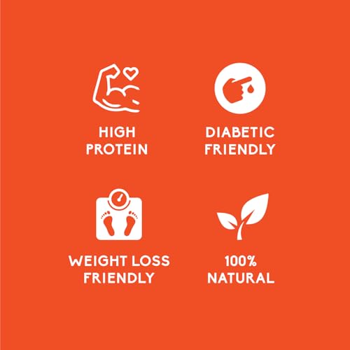 Image of Pink Harvest Farms Red Lentil High Protein Rice | Vegan | Low GI | Diabetic Friendly | Pack of 3 (200g Each)