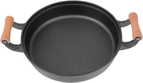 Ustensile en acier inoxydable anti-déformation pour cuisson sur brasero extérieur