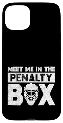 Hockey Season Meet Me in Penalty Box �z�b�P�[�t�@�� �z�b�P�[ �X�}�z�P�[�X iPhone 15 Plus �p