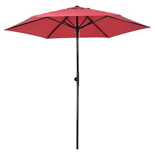 Yescom 7.5 Ft Outdoor Picnic Table Patio Umbrellas for...