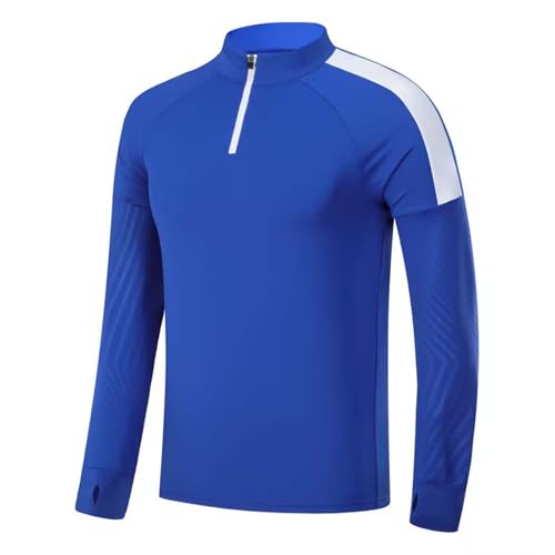 Quarter Zip Pullover Men Workout Shirts Athletic Long Sleeve Running Shirt Fall Active Sports Golf Sweatshirt 2025