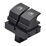 1K3959857A LHD Front Left Driver Side Power Window Control Switch Button Compatible For VW Caddy 2K Jet-ta EOS Golf MK5 Pas-sat B6 Polo 6R