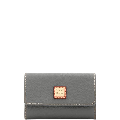 Dooney & Bourke Pebble Grain Flap Wallet