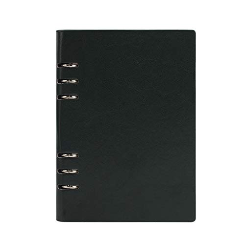 Cuadernos Cuadernos de redacción Notebook Business Notebook A5 Cuaderno Engrosado Desmontable de Hojas Sueltas 160 páginas Cuadernos, blocs de Notas y Diarios (Color : E, tamaño : 16.4 * 23.1cm) Cover