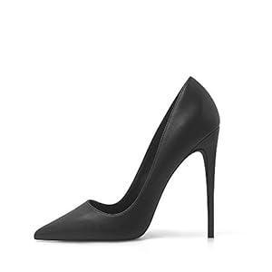 Kanten pumps dames klassieke stiletto’s hoge hakken sexy met 12 cm hakhoogte glad leer maat 36-42 EU