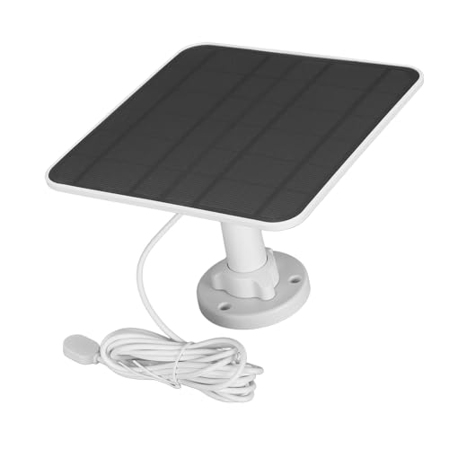 Panel Solar 12W Impermeable IP65 con Carga Magnética Continua para Cámaras 4