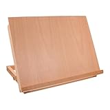 Chevalet pour dessin : placez votre toile sur le support léger du chevalet et commencez à travailler sur n’importe quelle table, bureau ou planche à dessin