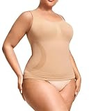 Soulèvement naturel et ajustement illimité : conçu avec une zone de poitrine sans compression pour préserver votre forme naturelle. L'ourlet renforcé empêche le roulement, tandis que le tissu extensible offre un mouvement flexible – Que vous soyez au travail ou lors d'occasions spéciales/camisole noir pour femme – Haut gainant pour femme – Soutien-gorge pour femme – Haut de compression pour femme – Camisole et gilet pour femme – Body noir pour femme – Gilet d'entraînement pour femme