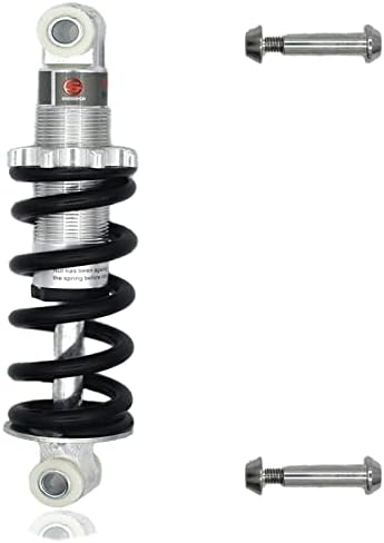 Rear shock absorber, 170mm/650lb Rear Shock Suspension Spring for Bicycle Gas Scooter Electric Bike Minimoto Dirt Bike 47cc 55cc ATV Quad mini Pocket Bike
