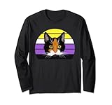 Photo Gallery non binary cat non binary pride maglia a manica Photo Gallery non binary cat non binary pride maglia a manica