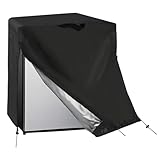 Kühlschrankabdeckung für den Außenbereich – kompakt, 51 x 51 x 54 cm, Staubschutz aus Oxford, Geräte mit wasserdichter Schicht | langlebiger Schutz, wiederverwendbar für die Küche im Freien