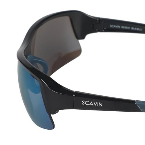 Image of Sporty Sunglasses For Men - Half Rim Polycarbonate Sunglass For Men, Boys (S23931-HF)