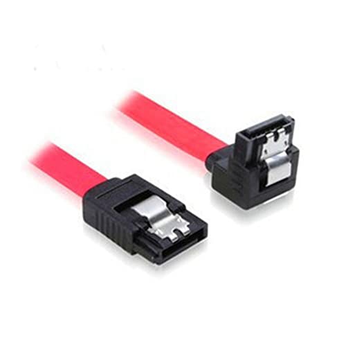 Cable de datos Serial ATA SATA II 30cm ángulo recto YANGQI miniatura 2