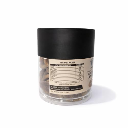 Image of PRITHVI PURE Dry Figs Afghani Anjeer 100gm | Medium Size Figs Rich Source of Vitamins & Dietary Fiber | Healthy Snack | Low in Calories | Fat Free | Farm Sourced